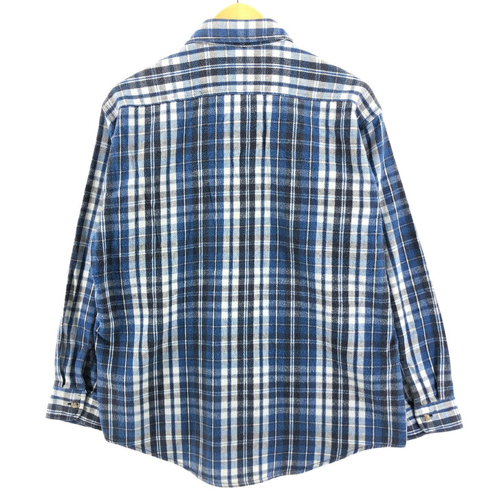 Prentiss Long Sleeve Heavy Flannel Check Shirt Men's L / eaa500855