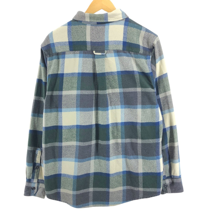 ORVIS Long Sleeve Heavy Flannel Check Shirt Men's M Size / eaa500857