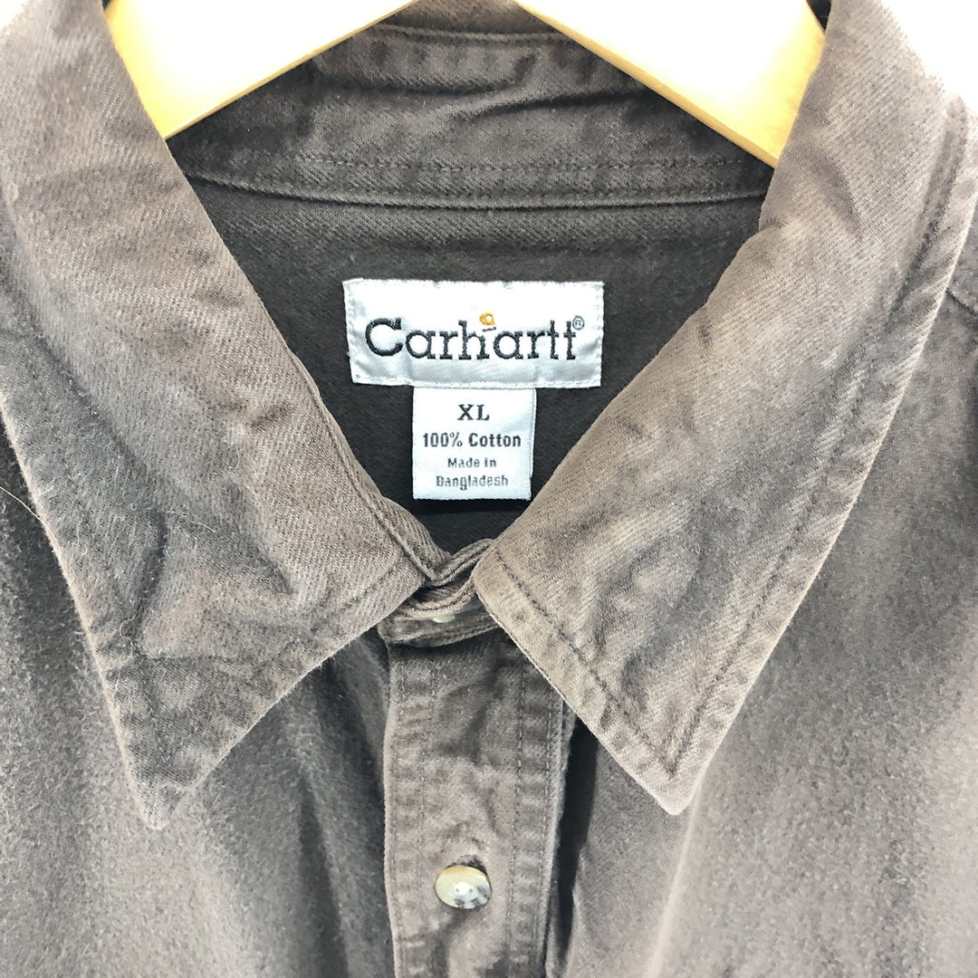 Carhartt Long Sleeve Chamois Cloth Shirt Men's XL / eaa500862