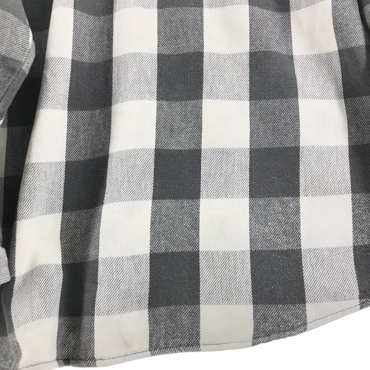 Duxbak Buffalo Check Long Sleeve Heavy Flannel Check Shirt Men's L / eaa500899