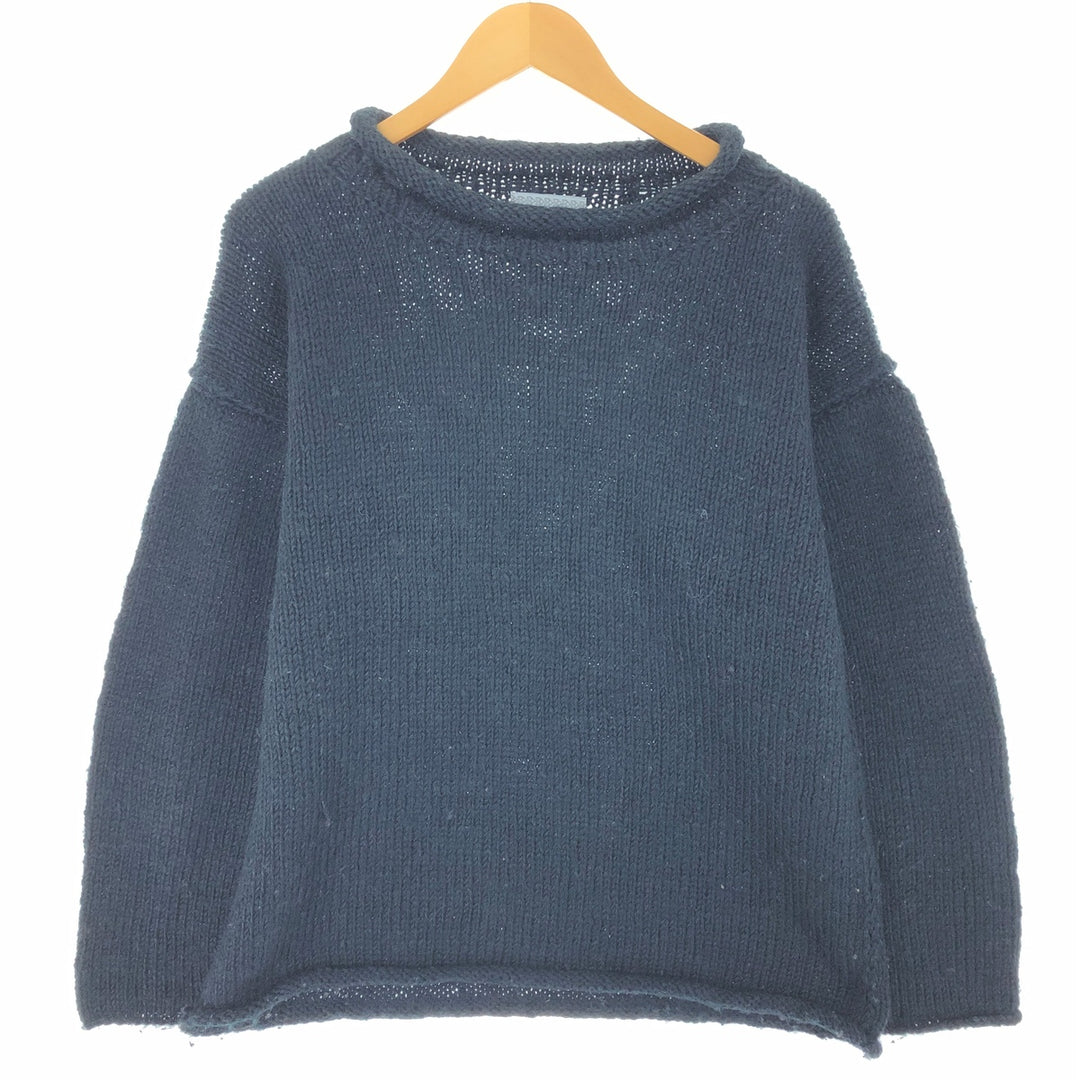 Nomadic Traders Roll Neck Wool Knit Sweater Men's M Size /eaa500936