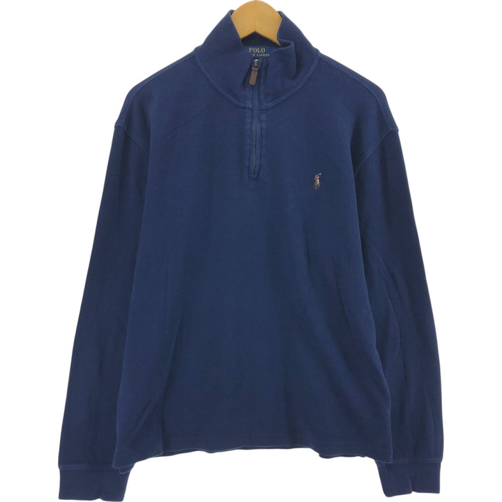 Ralph Lauren POLO RALPH LAUREN Half-zip sweatshirt, sweatshirt, men's size L / eaa501003