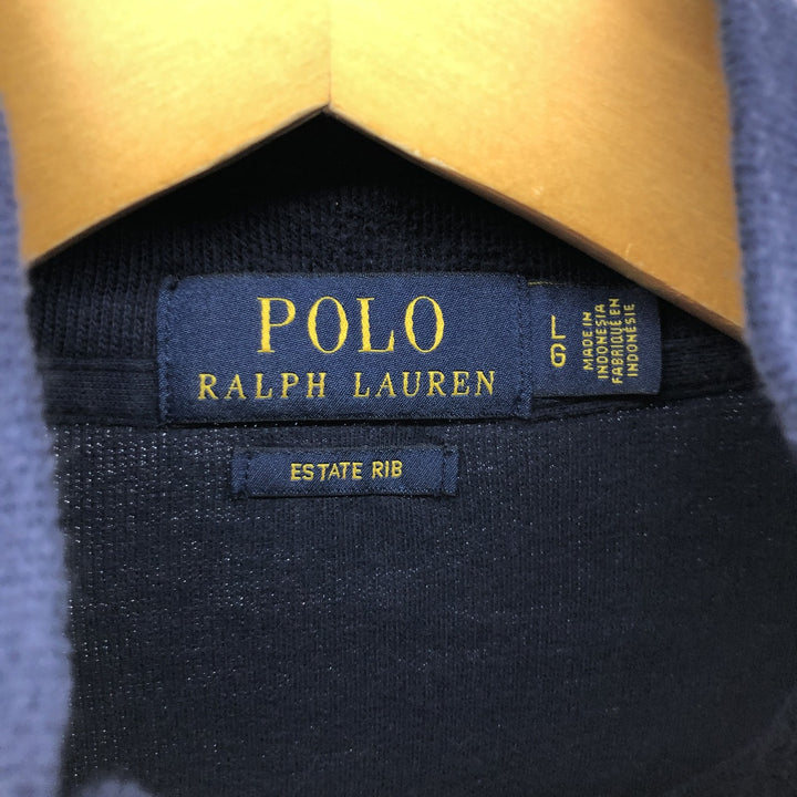 Ralph Lauren POLO RALPH LAUREN Half-zip sweatshirt, sweatshirt, men's size L / eaa501003