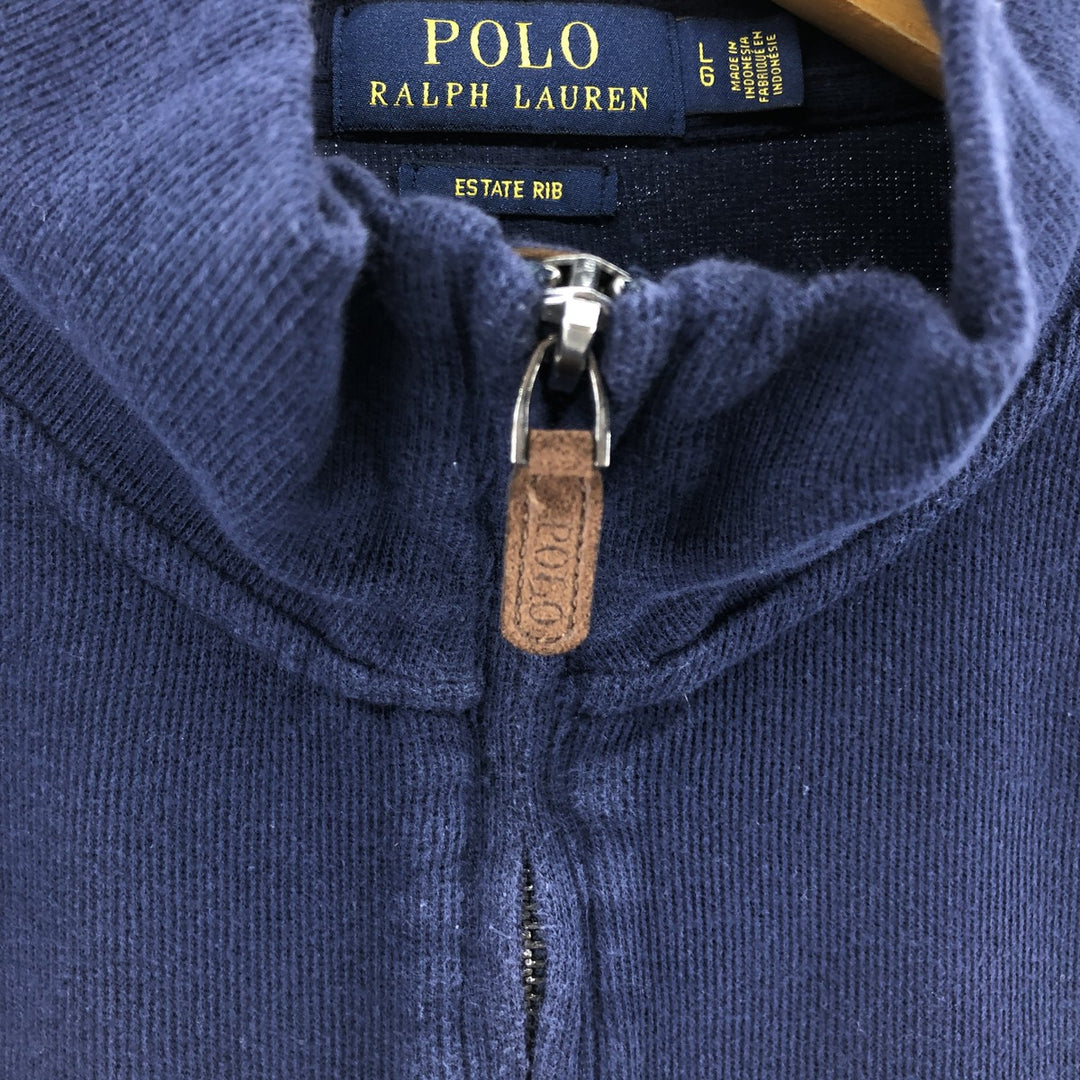 Ralph Lauren POLO RALPH LAUREN Half-zip sweatshirt, sweatshirt, men's size L / eaa501003