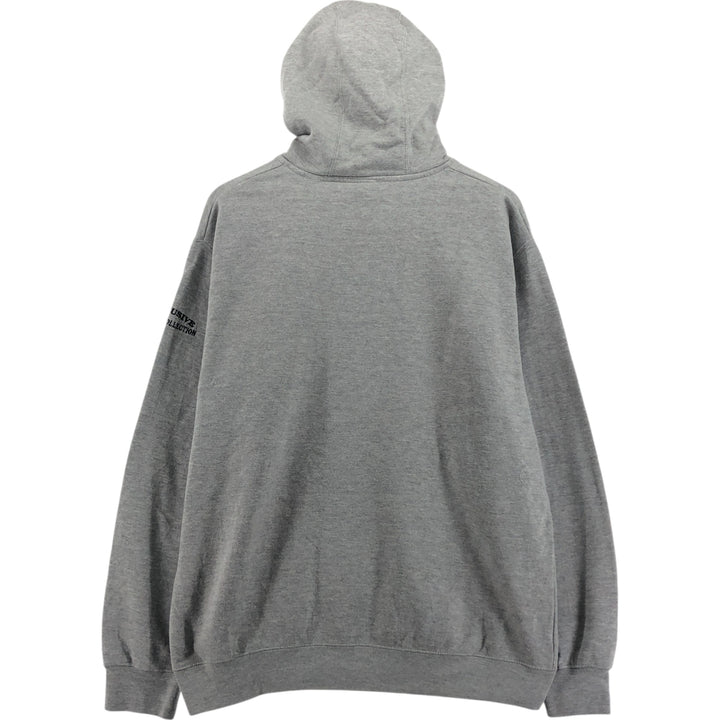 TEAM APPAREL NFL New England Patriots SUPER BOWL XLVI Pullover Hoodie, Men's Size XL cotton gray type Vintage Second Hand