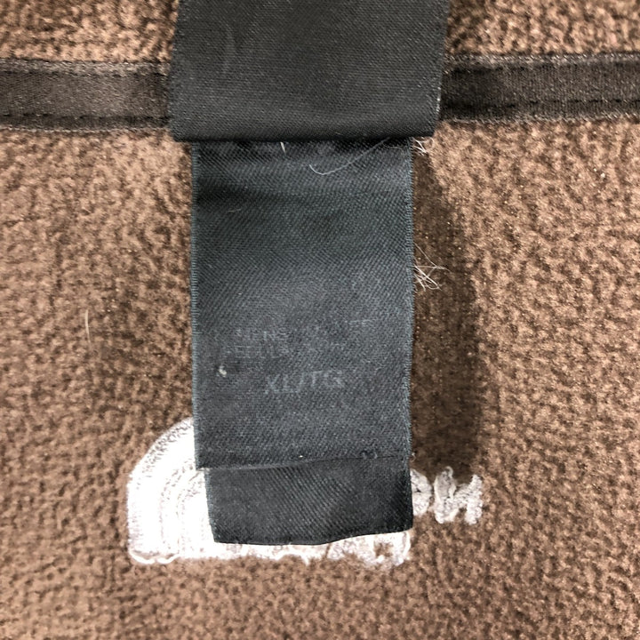 00'S THE NORTH FACE fleece jacket, men's XL size polyester brown type Vintage Second Hand