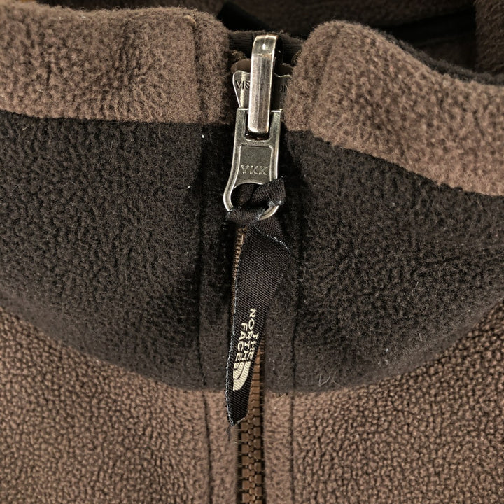 00'S THE NORTH FACE fleece jacket, men's XL size polyester brown type Vintage Second Hand