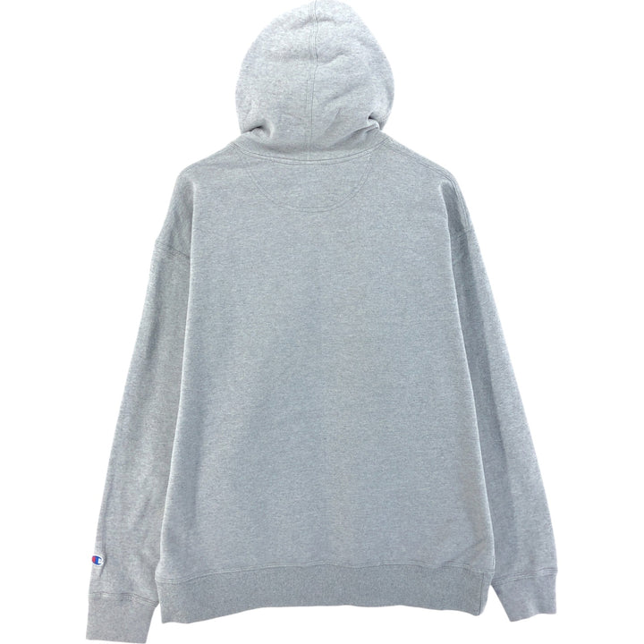 Champion Authentic Athletics Wear Pullover Hoodie, Men's XL cotton gray type Vintage Second Hand