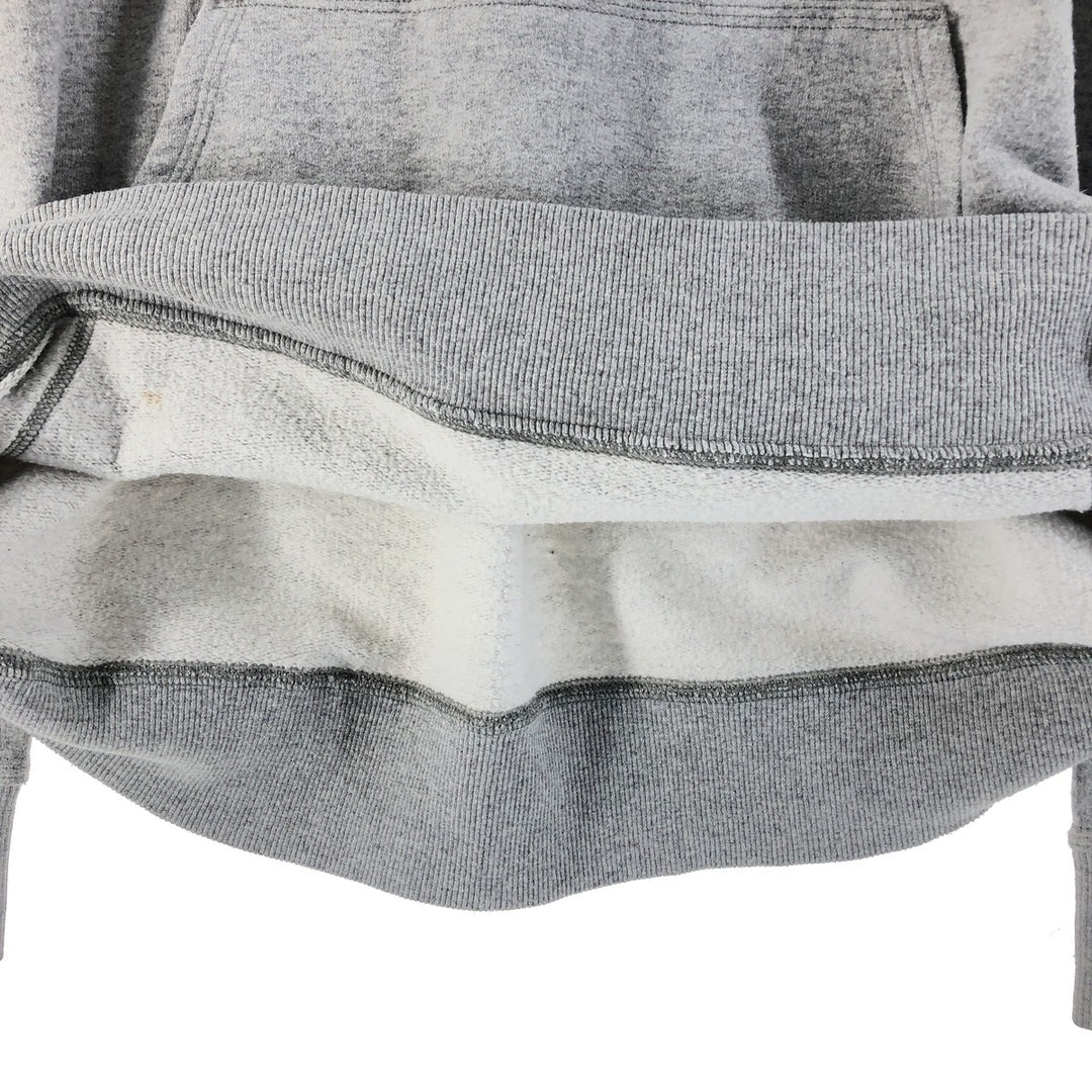 Champion Authentic Athletics Wear Pullover Hoodie, Men's XL cotton gray type Vintage Second Hand