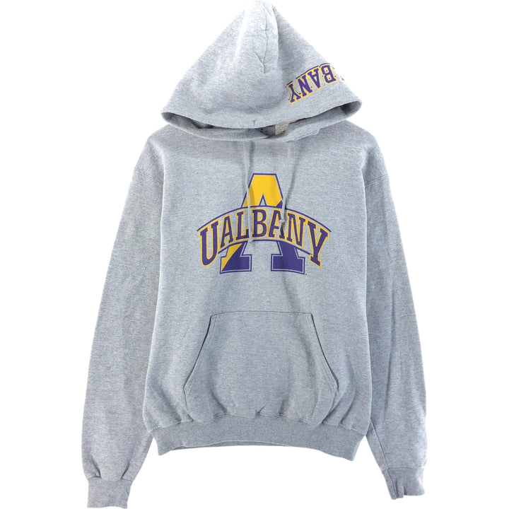 Champion Authentic Athletics Wear College Pullover Hoodie, Men's Size M cotton gray type Vintage Second Hand