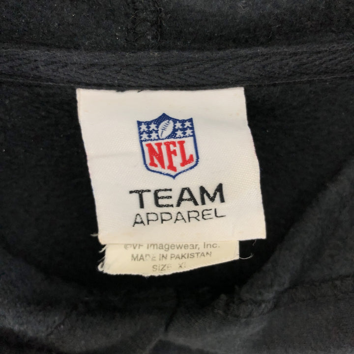 NFL TEAM APPAREL NFL PITTSBURGH STEELERS Sweatshirt Pullover Hoodie - Men's Size XL (approx.) cotton black type Vintage Second Hand