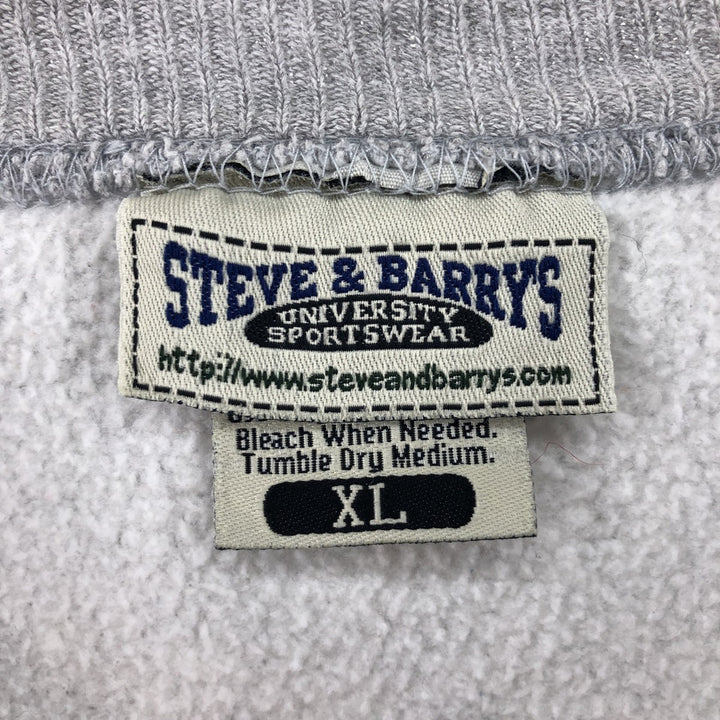 Steve & Barry's University of Michigan College Sweatshirt, Men's Size XL cotton gray type Vintage Second Hand
