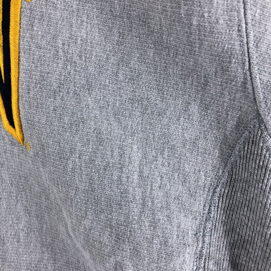 Steve & Barry's University of Michigan College Sweatshirt, Men's Size XL cotton gray type Vintage Second Hand