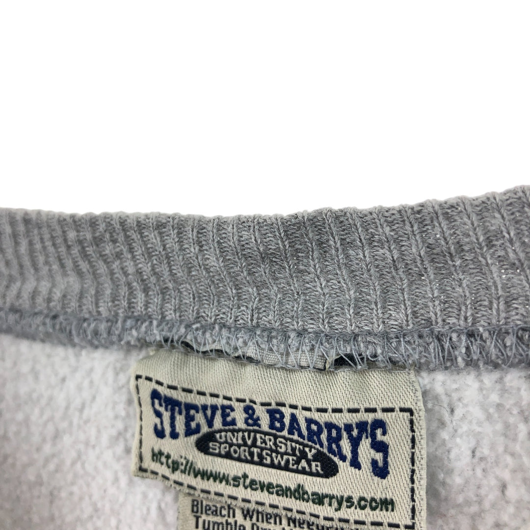 Steve & Barry's University of Michigan College Sweatshirt, Men's Size XL cotton gray type Vintage Second Hand
