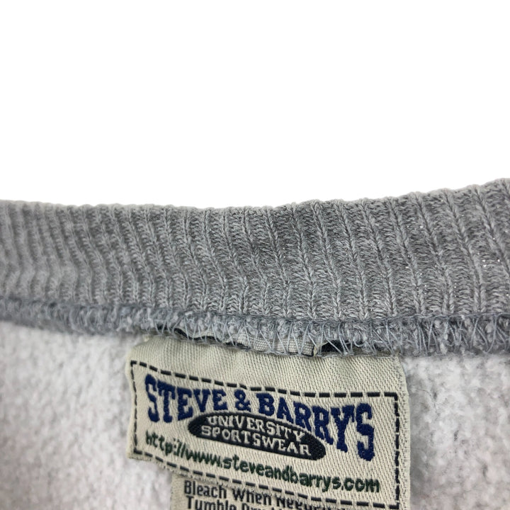 Steve & Barry's University of Michigan College Sweatshirt, Men's Size XL cotton gray type Vintage Second Hand