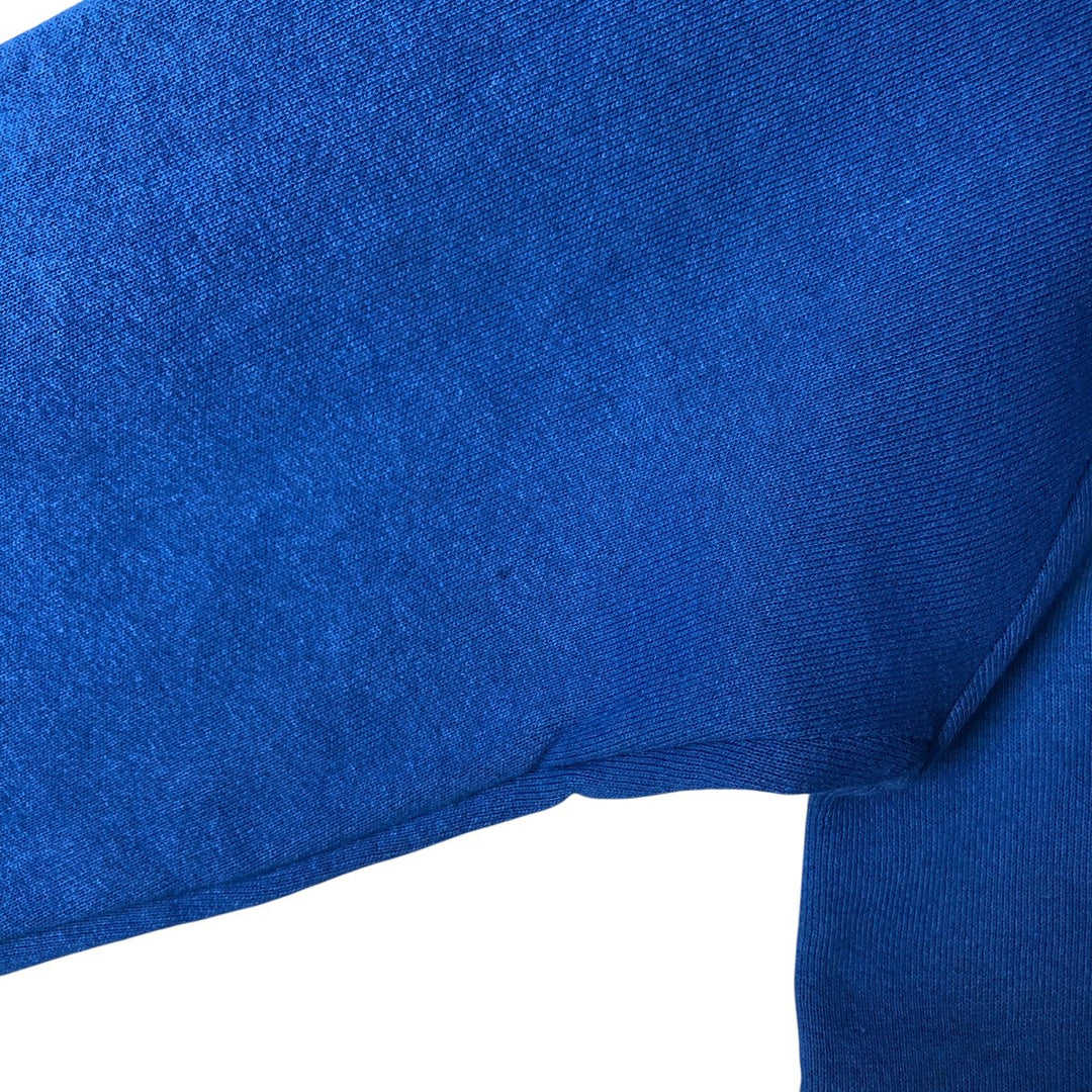 90'S Fruit of the Loom Plain Blank Sweatshirt, Made in USA, Men's S Size, Vintage cotton blue type Vintage Second Hand
