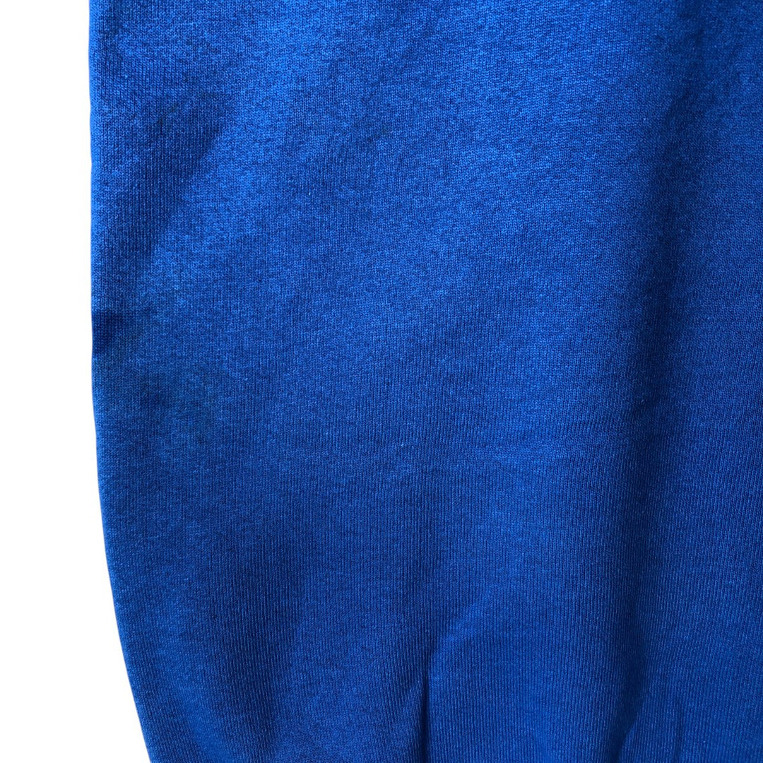 90'S Fruit of the Loom Plain Blank Sweatshirt, Made in USA, Men's S Size, Vintage cotton blue type Vintage Second Hand