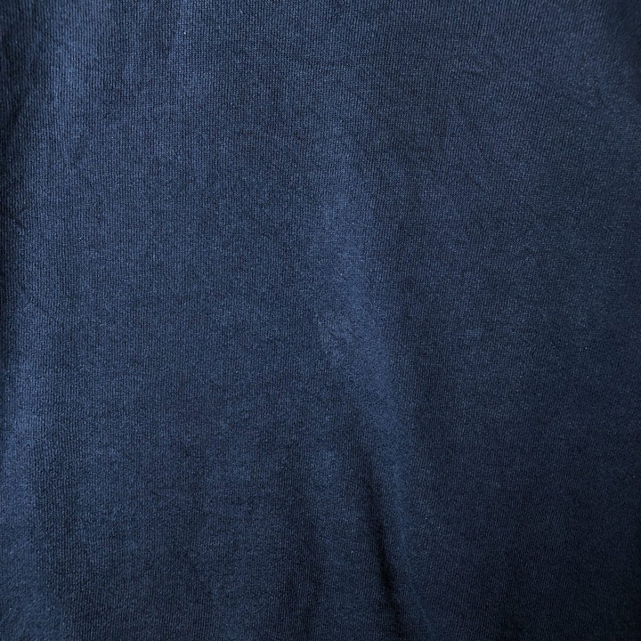 Vintage 80'S Tartex BOTANY 500 plain blank sweatshirt, made in USA, men's XXL size cotton navy blue type Vintage Second Hand