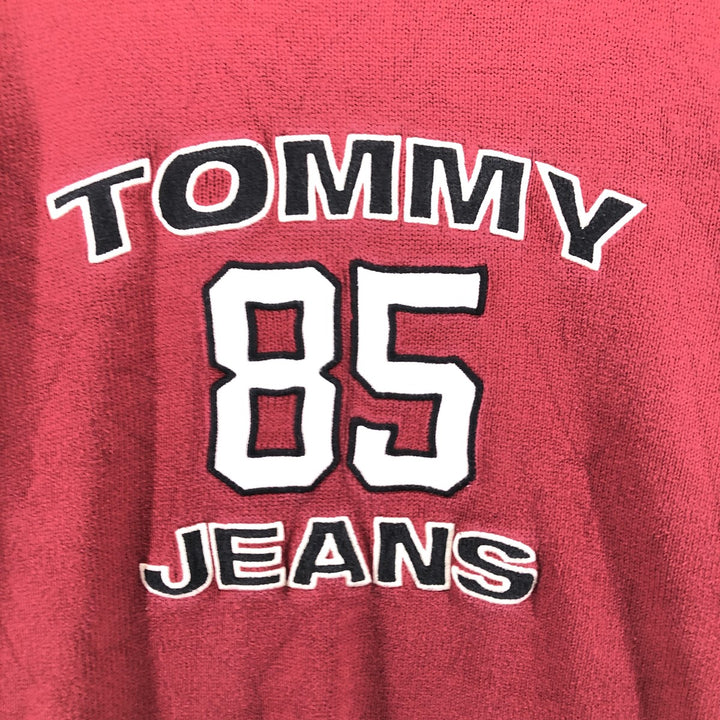 90'S Tommy Hilfiger Cotton Knit Sweater Men's Size L Vintage cotton red type Vintage Second Hand