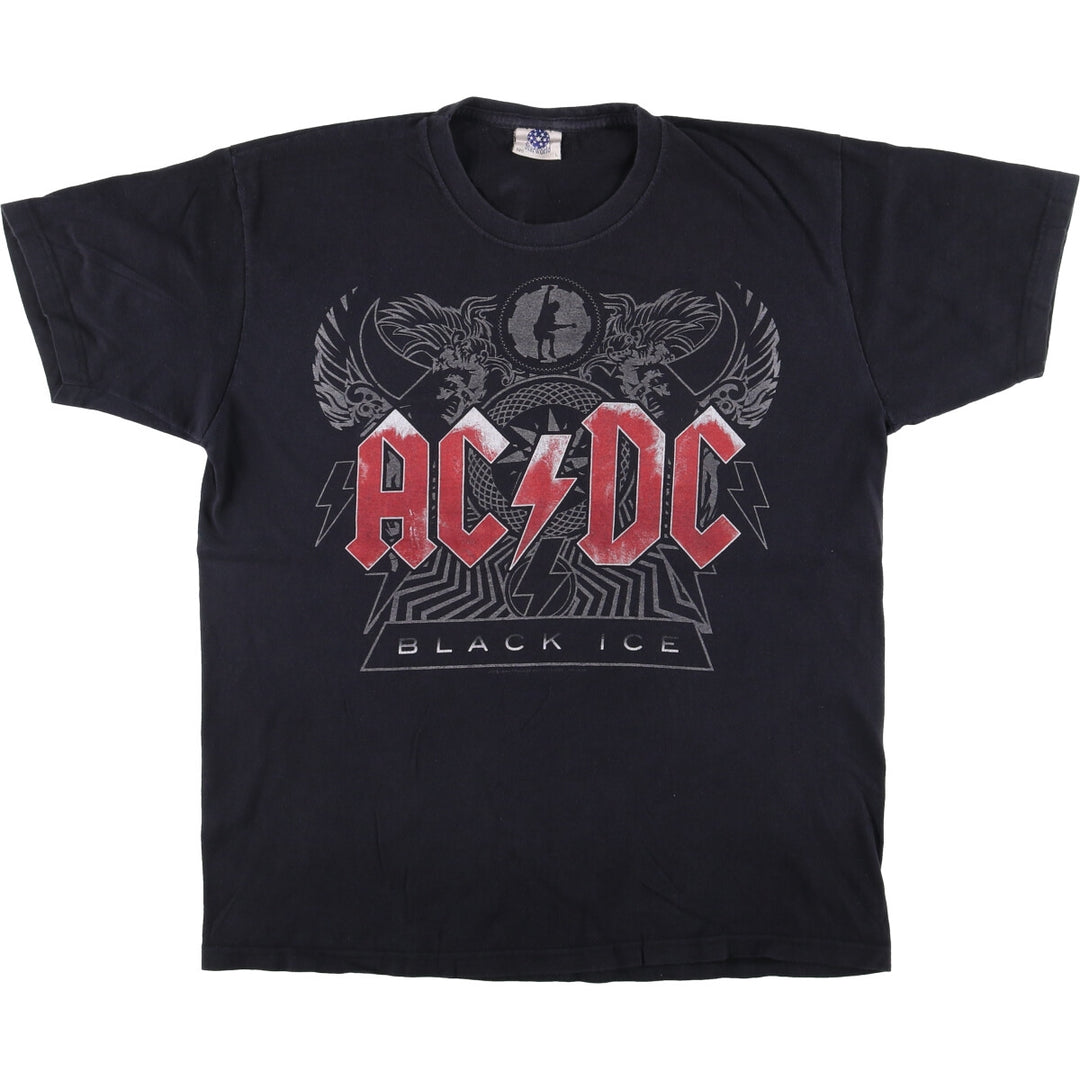 00's AC cotton black type Vintage Second Hand