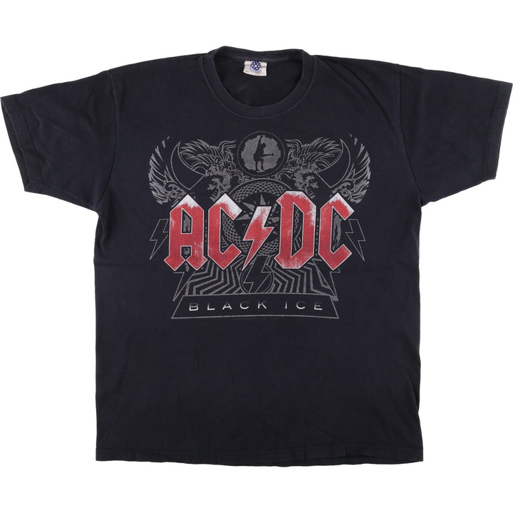 00's AC cotton black type Vintage Second Hand