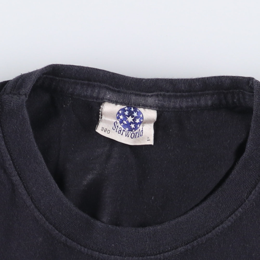 00's AC cotton black type Vintage Second Hand