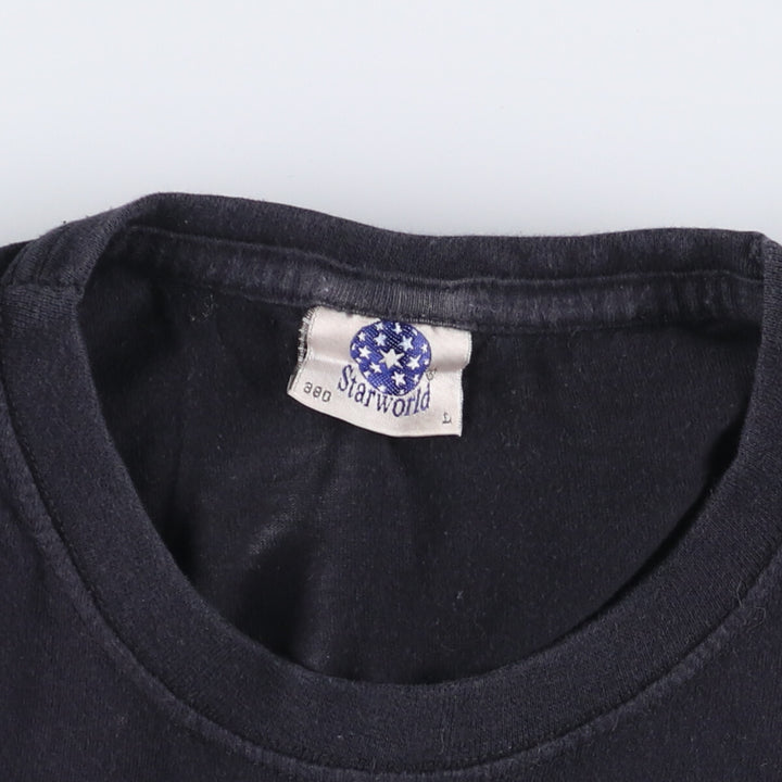 00's AC cotton black type Vintage Second Hand