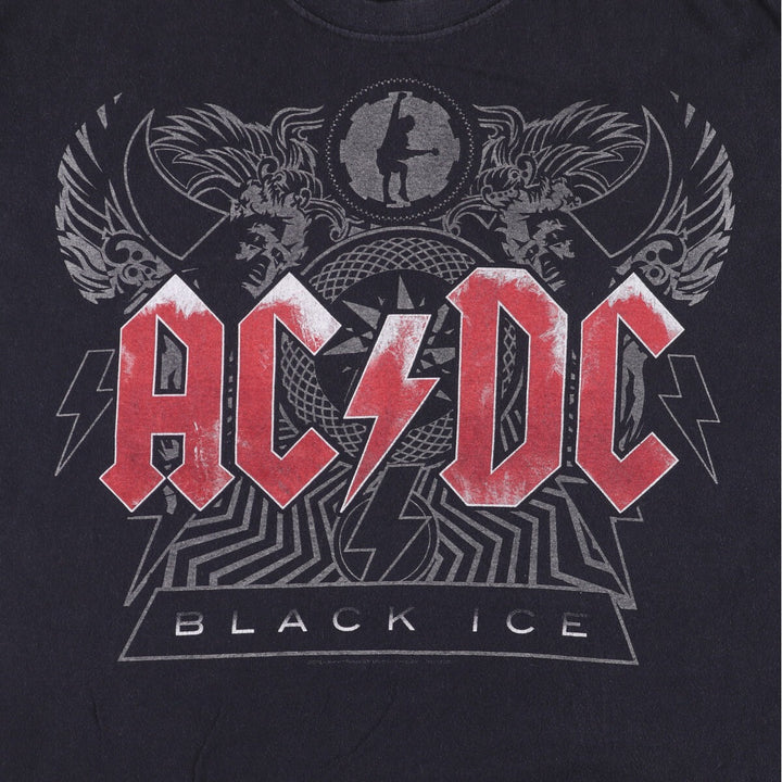 00's AC cotton black type Vintage Second Hand