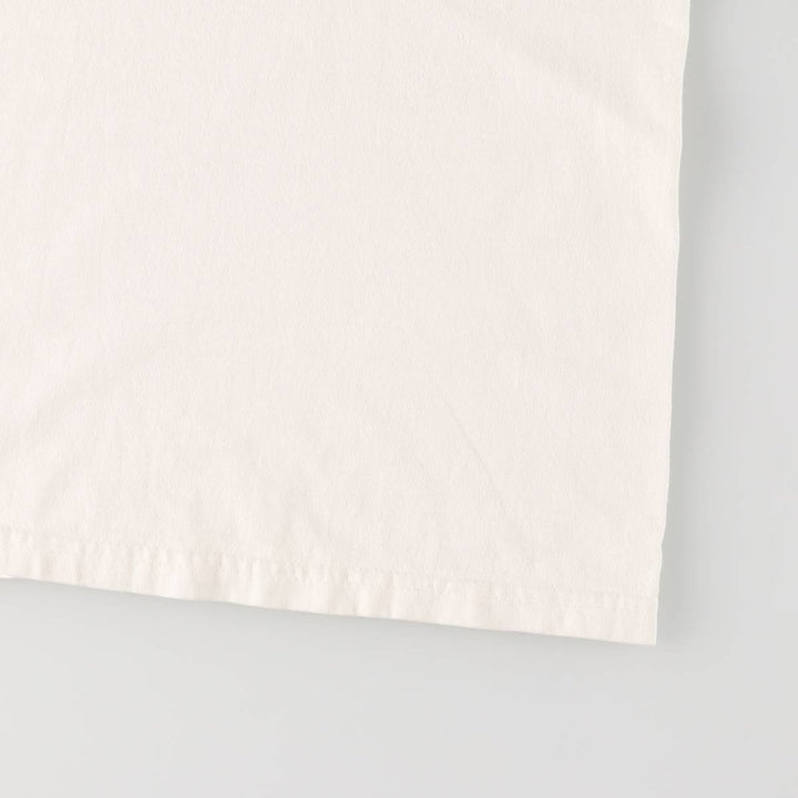 90'S ARTFORMS LLBean Long Sleeve T-Shirt, Made in USA, Men's Size Medium, Vintage cotton white type Vintage Second Hand