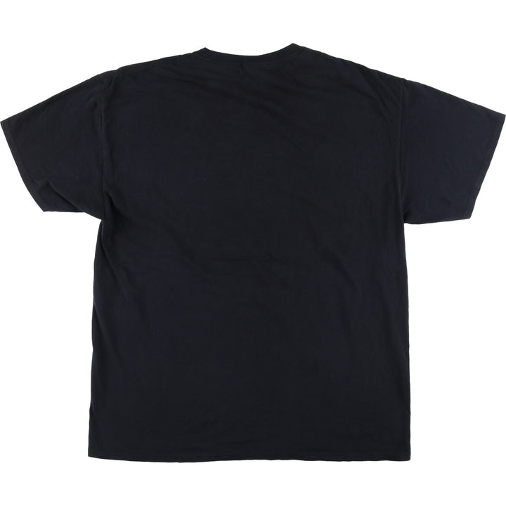 Fruit of the Loom Voodoo Rock Band T-Shirt, Men's XL cotton black type Vintage Second Hand