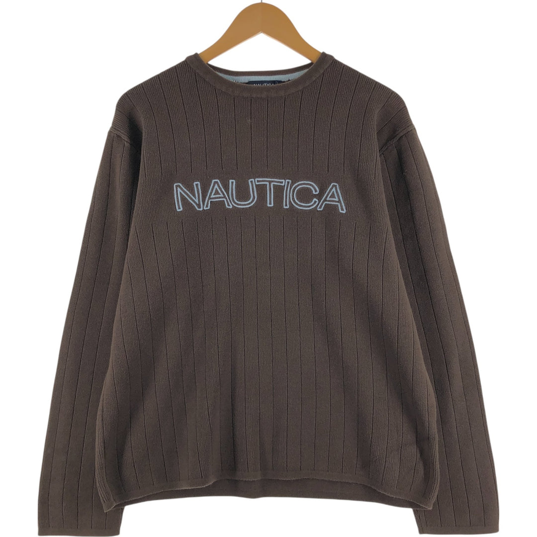 NAUTICA Cotton Knit Sweater Men's Size L /eaa502026