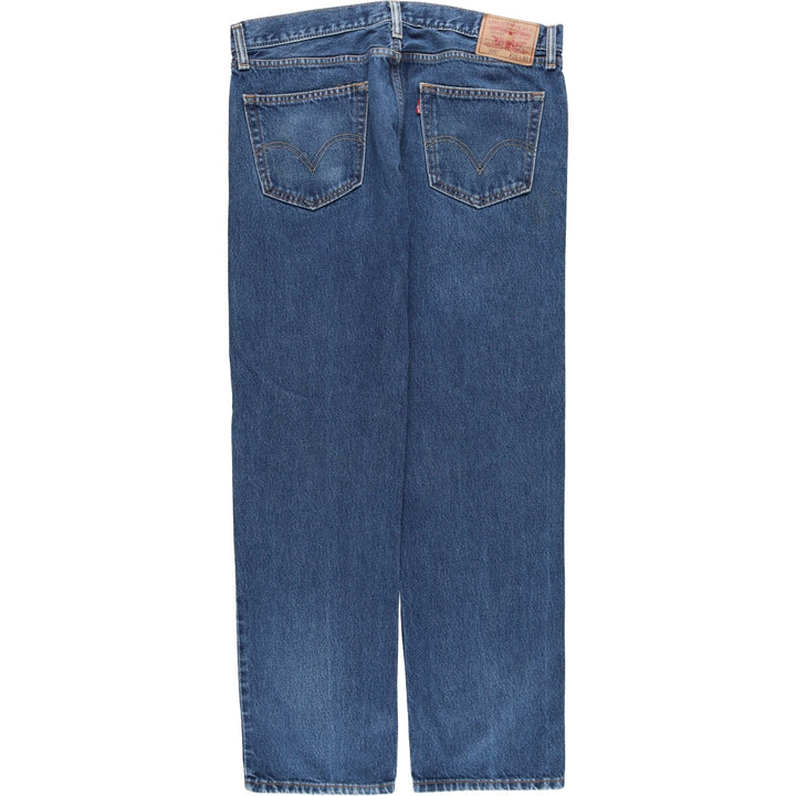 Levi's 505 STRAIGHT FIT tapered denim pants for men, size w36 / eaa502100