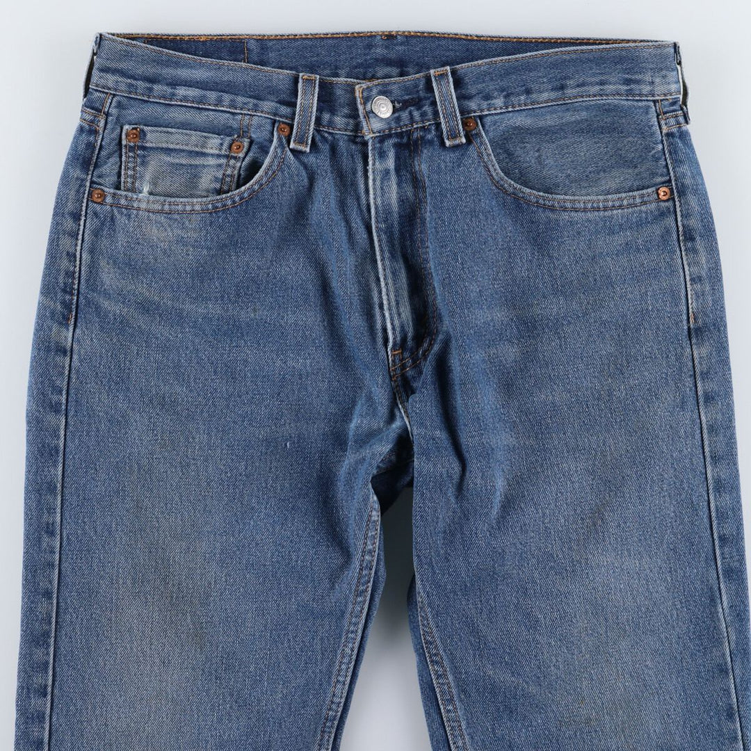 Levi's 505 tapered denim pants for men, size W34 / eaa502106