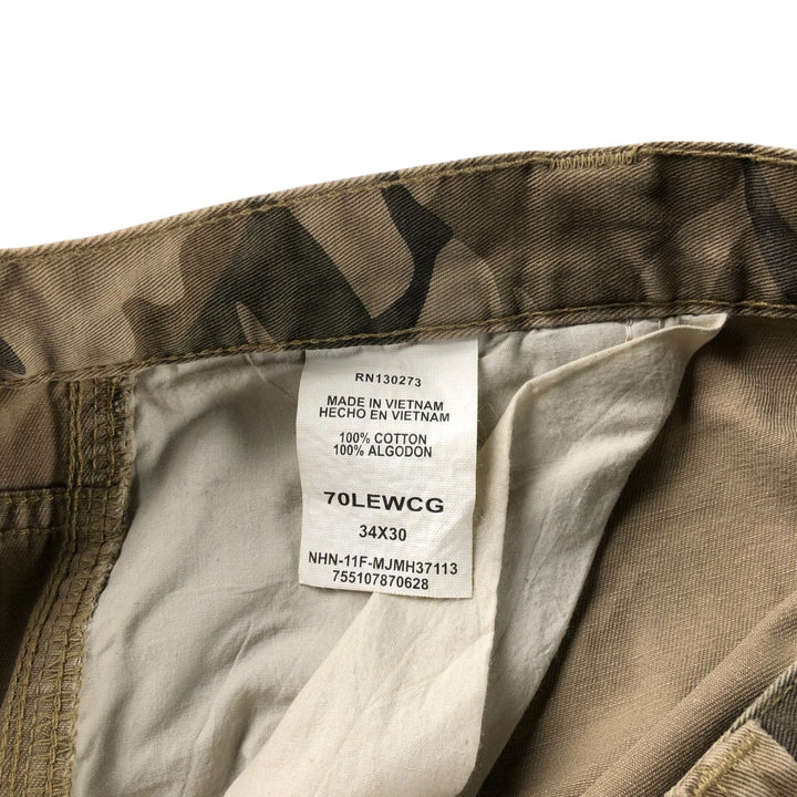 Wrangler Camouflage Pattern Cargo Pants for Men, W34 equivalent / eaa502132