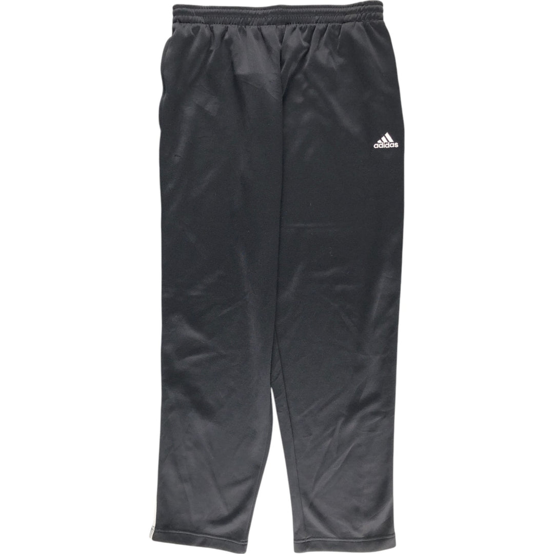 00'S adidas jersey pants track pants men's size L polyester black type Vintage Second Hand