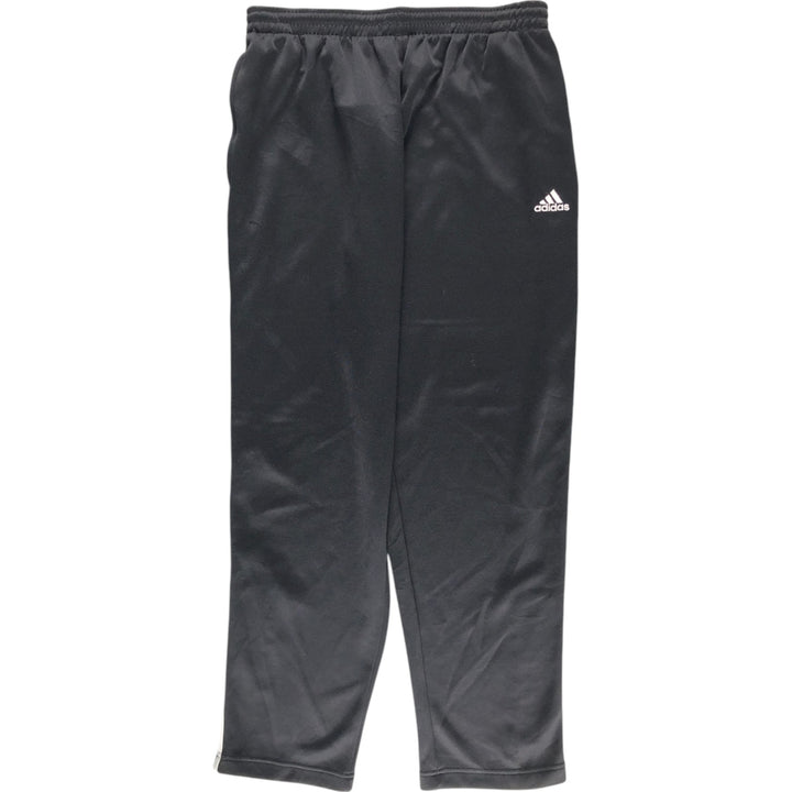 00'S adidas jersey pants track pants men's size L polyester black type Vintage Second Hand