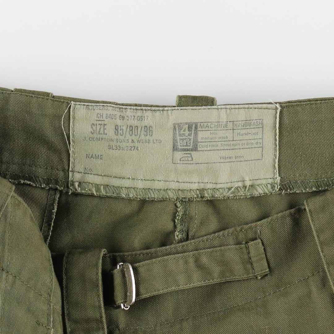 Genuine British military Fertig Pants, Military Pants, 85/80/96, Men's W30 equivalent / eaa502151
