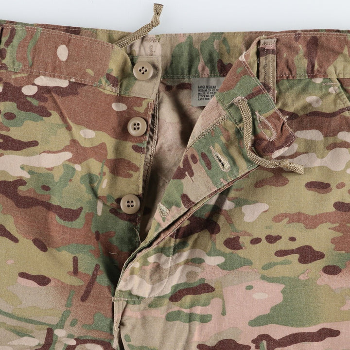 00'S US military genuine camouflage pattern multicam camo military cargo pants combat pants made in USA LARGE-REGULAR men's w38 equivalent /eaa502177