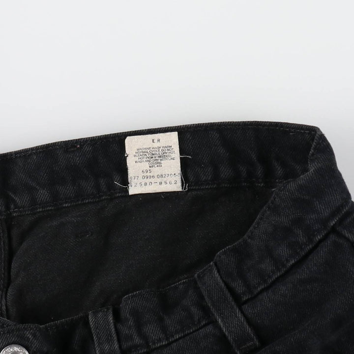 90'S Levi's L2 BAGGY FIT Black Denim Tapered Denim Pants Men's W35 Vintage / eaa502183