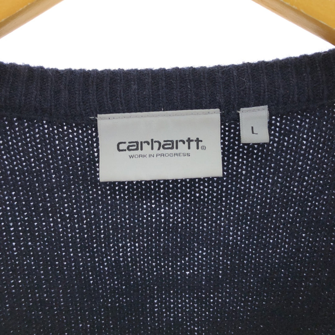 Carhartt Wool Knit Sweater Men's Size L /eaa502205