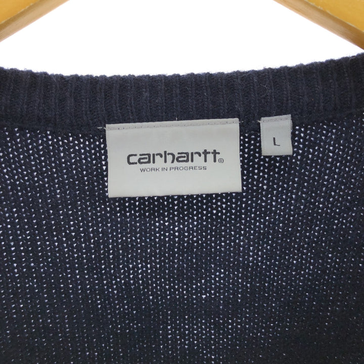 Carhartt Wool Knit Sweater Men's Size L /eaa502205