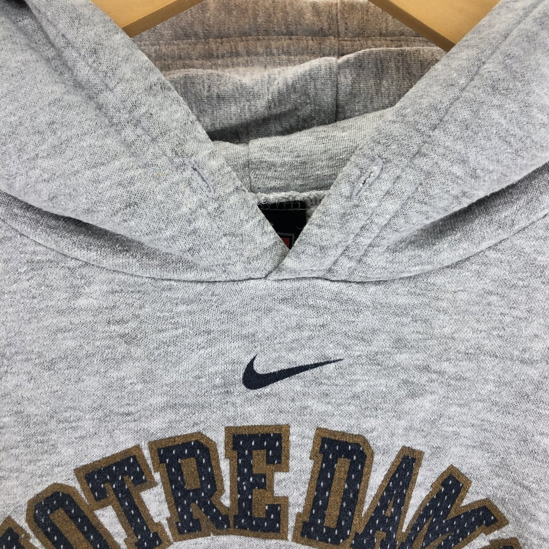 ~00'S Nike Team Notre Dame Notre Dame College Pullover Sweatshirt Hoodie Men's L size / eaa502380