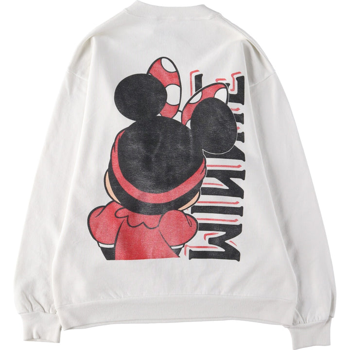 90'S MINNIE MOUSE Minnie Mouse character sweatshirt, made in USA, men's size M, vintage / eaa502383