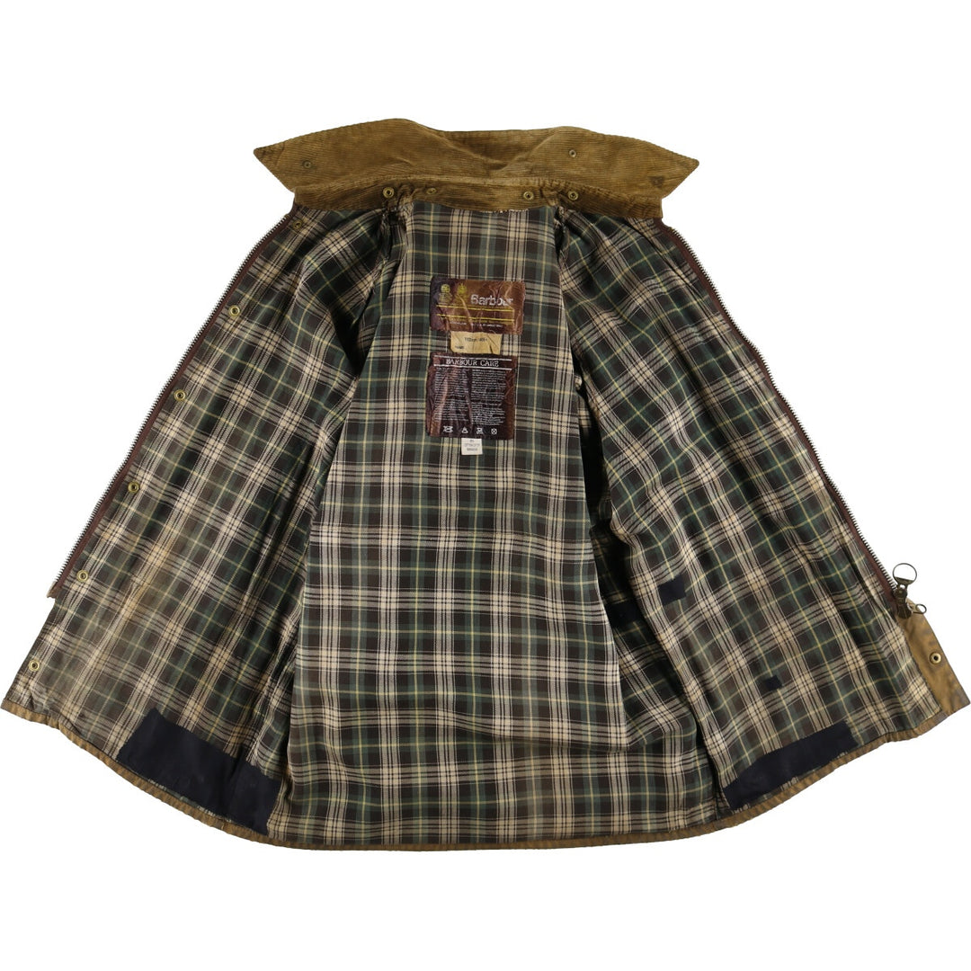 80'S Barbour BEAUFORT 2 Warrant Oiled Hunting Jacket Made in England 40in Men's M /eaa502427