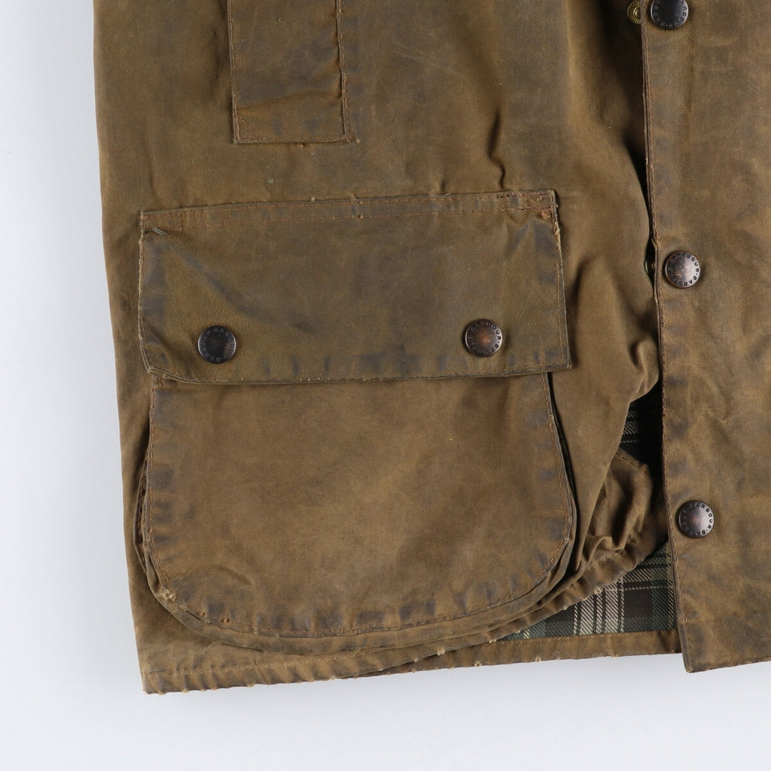 80'S Barbour BEAUFORT 2 Warrant Oiled Hunting Jacket Made in England 40in Men's M /eaa502427