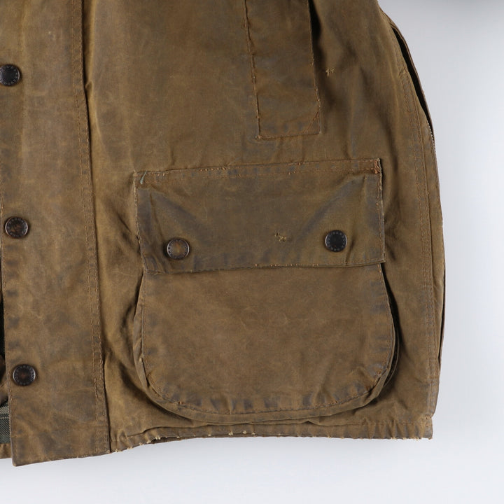 80'S Barbour BEAUFORT 2 Warrant Oiled Hunting Jacket Made in England 40in Men's M /eaa502427