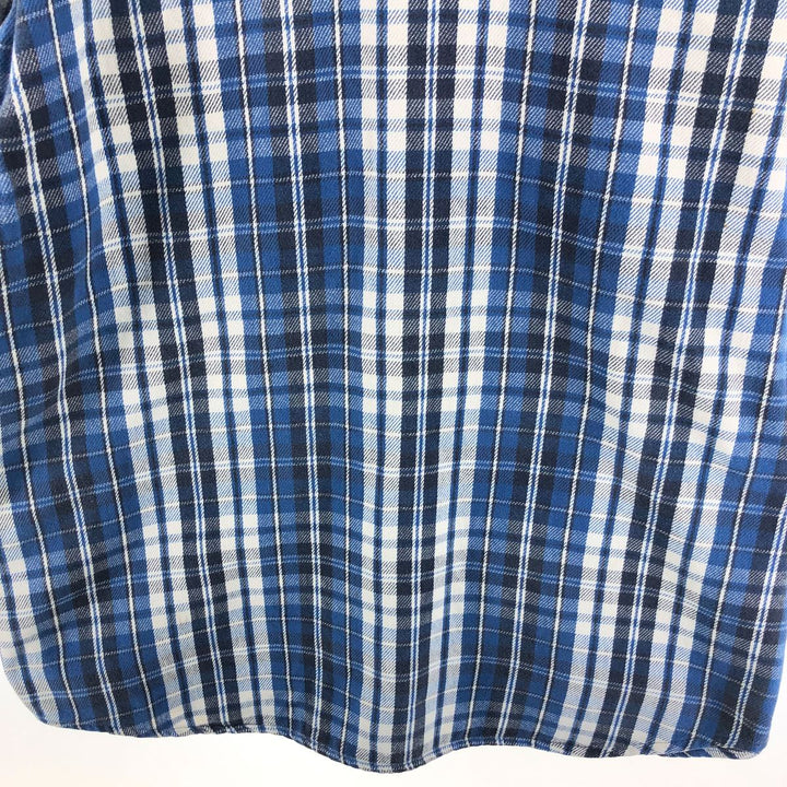 90s~ Carhartt Long Sleeve Heavy Flannel Check Shirt Men's XL Vintage /eaa502430