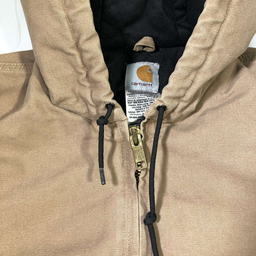 Carhartt Active Jacket Duck Full Zip Hoodie Men's M size / eaa502454