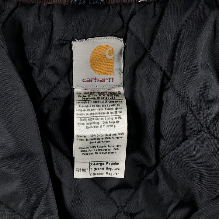 00'S Carhartt Traditional Coat Duck Full Zip Parka Men's XL / eaa502463