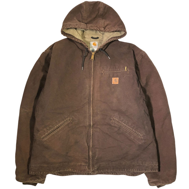 Carhartt Sierra Jacket Duck Full Zip Hoodie Men's XL / eaa502478